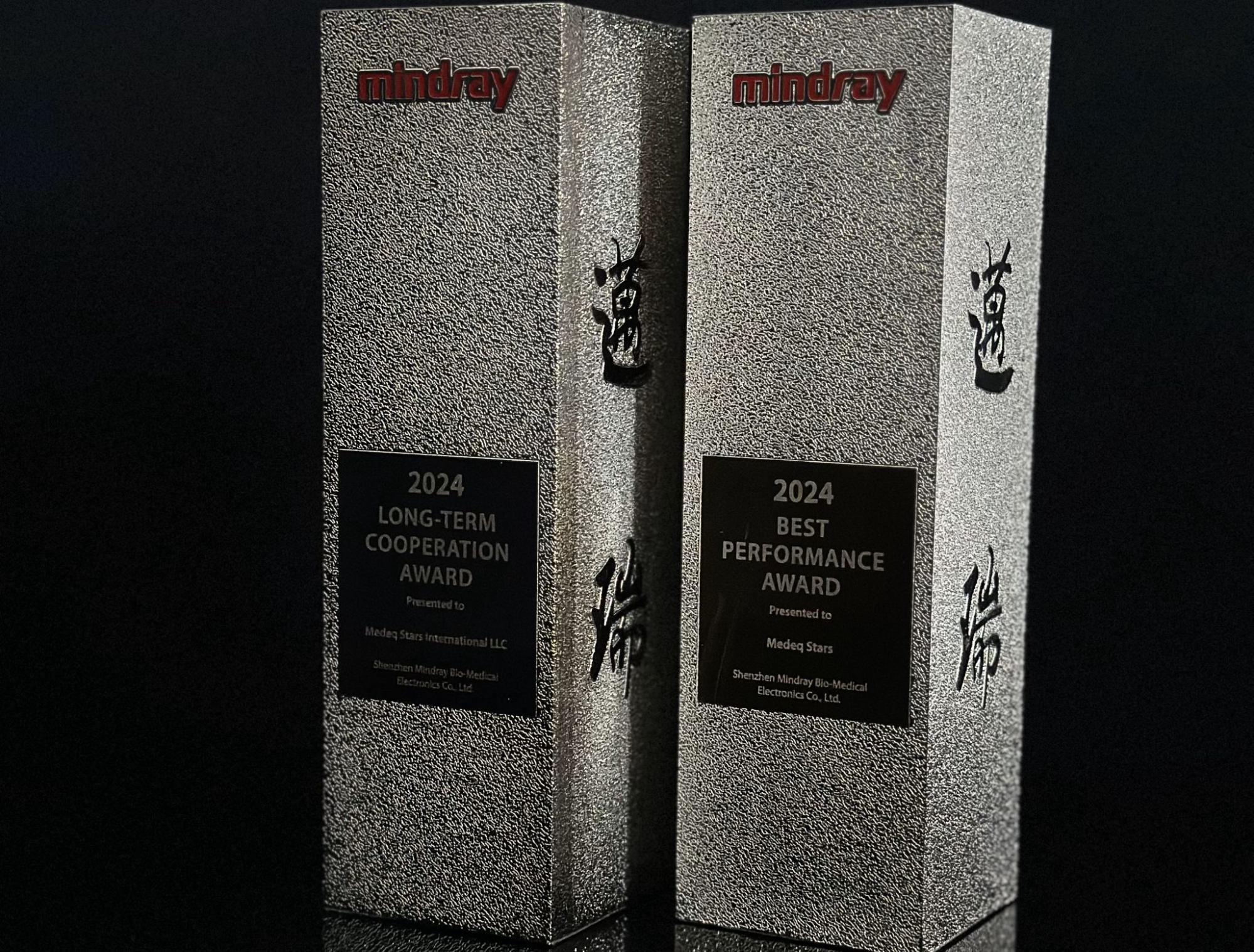 MEDEQ — лучший дистрибьютор Mindray 2024 в двух номинациях
